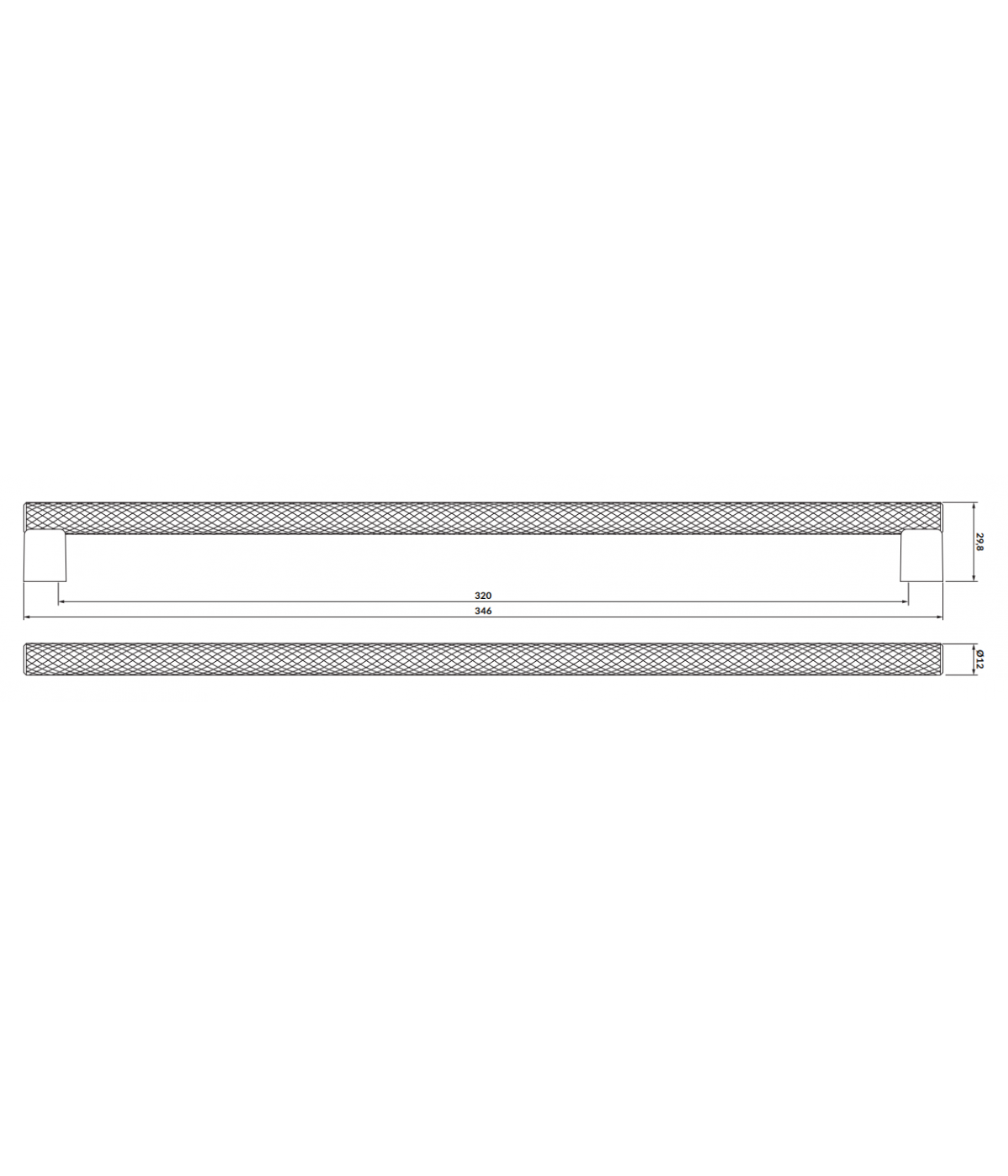 Badmöbel Set LARGA 80 Waschbecken-Unterschrank mit Waschbecken, 2-Schubladen, Weiß, 2x Silber Möbelgriffe