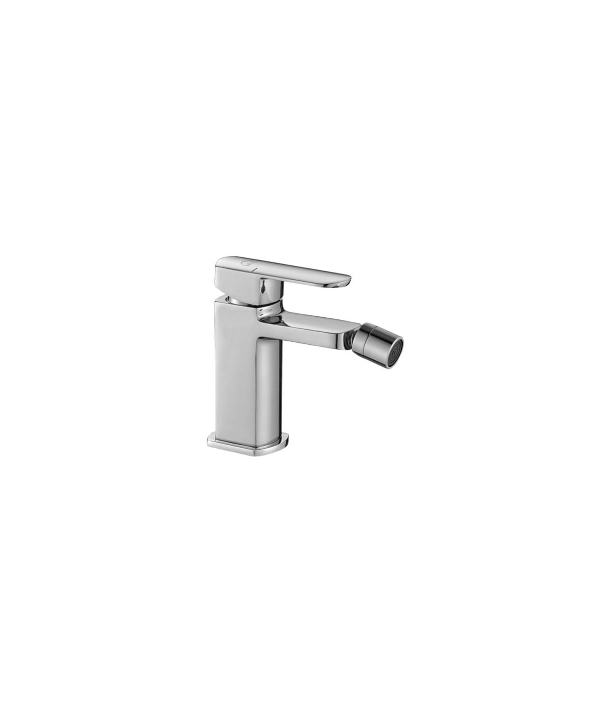 Bidetarmatur CALA Silber Badarmatur Bidet-Mischbatterie + Click-Clack