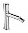 Bidetarmatur PRETTO Silber Badarmatur Bidet-Mischbatterie + Click-Clack