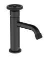 Waschtischarmatur Kleine MURO Grau Badarmatur Waschtischbatterie + Click-Clack