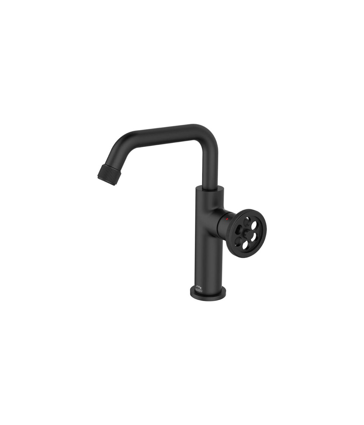 Waschtischarmatur Kleine MURO Schwarz Badarmatur Waschtischbatterie + Click-Clack