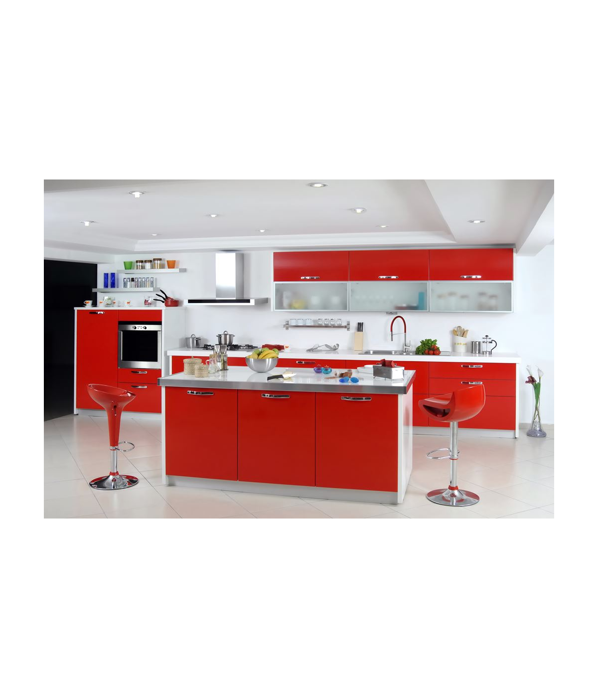 Küchenarmatur KAMELEONE Rot Küchenmischer