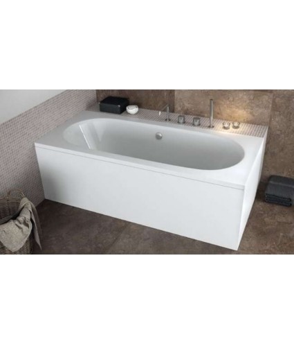 RECHTECK BADEWANNE 160x75 VITAE Ablaufgarnitur + Füße GRATIS !