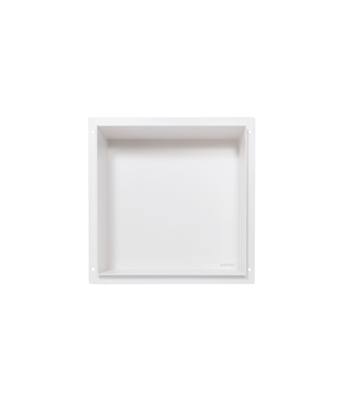 Duschnische Wandnische WALL BOX NO RIM 30x30x10 cm Weiß