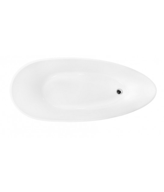 Freistehende Badewanne Oval 160x70 GOYA Mineralguss Ablaufgarnitur CLICK CLACK GRATIS !