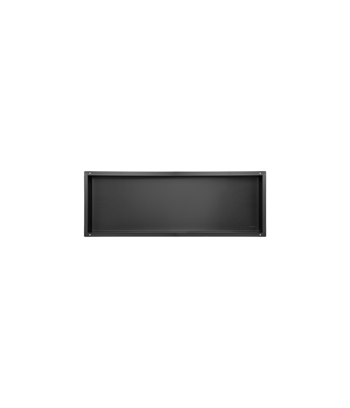 Duschnische Wandnische WALL BOX NO RIM 30x90x7 cm Schwarz