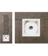 Unterputz Wandnische Toilettenpapieraufbewahrung WALL BOX PAPER 3 Weiß