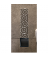 Unterputz Wandnische Toilettenpapieraufbewahrung WALL BOX PAPER 3 Schwarz