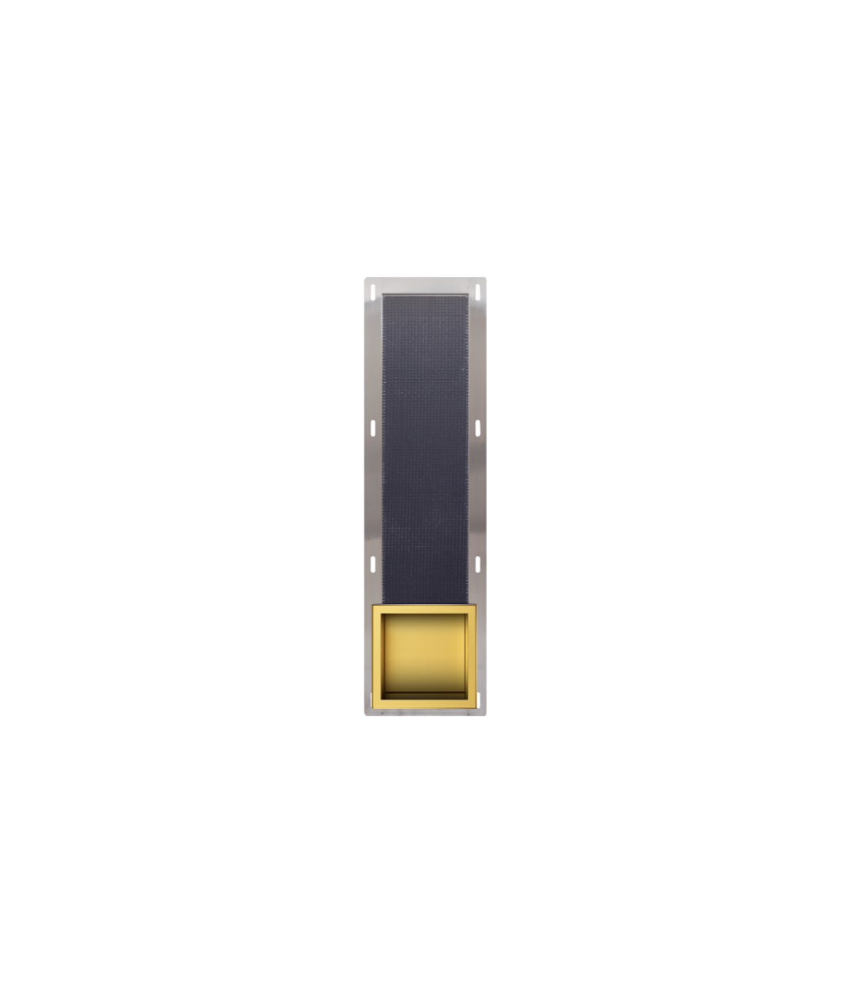 Unterputz Wandnische Toilettenpapieraufbewahrung WALL BOX PAPER 3 Gold