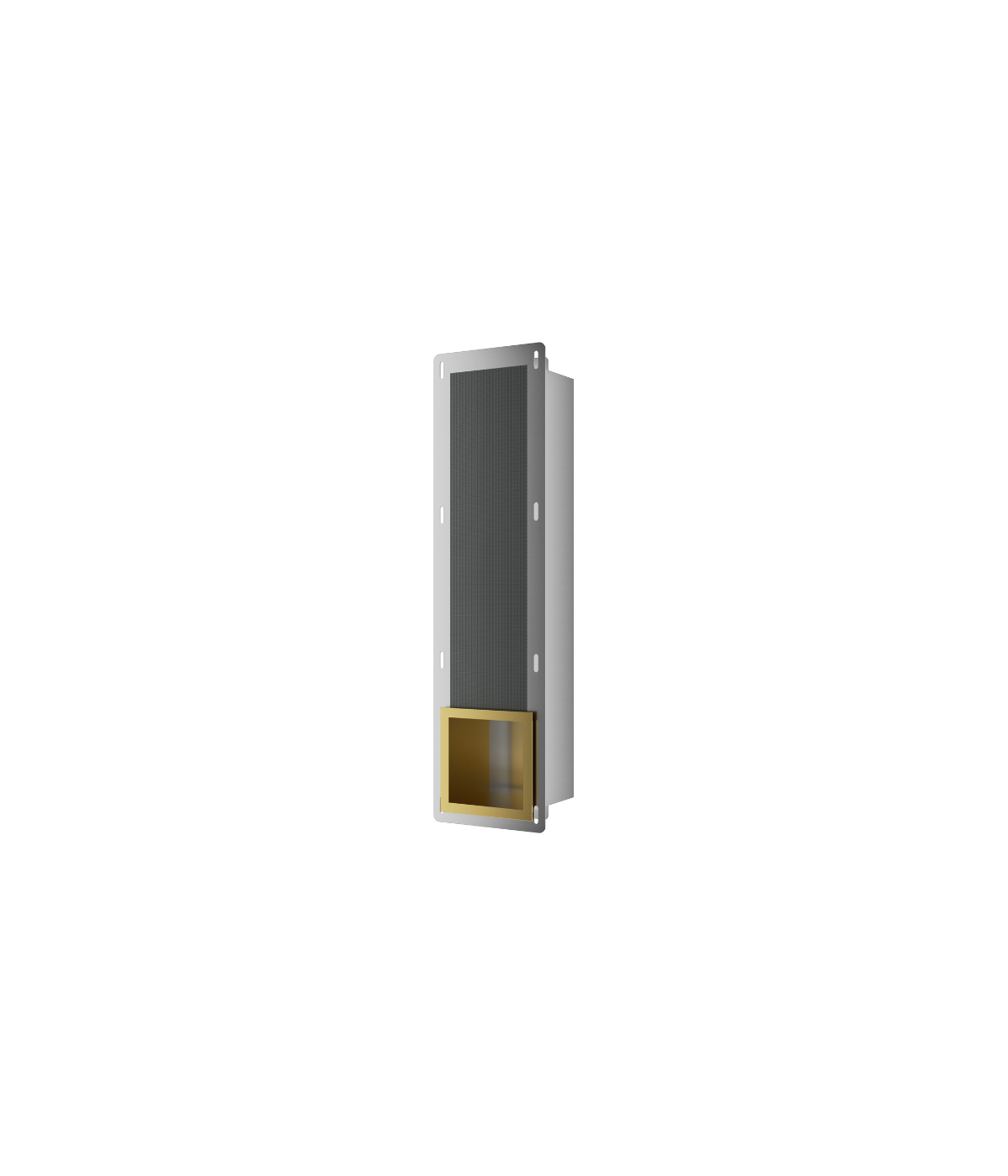 Unterputz Wandnische Toilettenpapieraufbewahrung WALL BOX PAPER 3 Gold