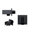 Duschsystem Unterputz Armatur Set ADOUR Schwarz Thermostatisch