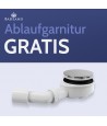 DUSCHWANNE QUADRATISCH 90x90 AQUARIUSO Ablaufgarnitur GRATIS !