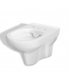 SET: WC-Vorwandelement Duofix + WC-Toilette SLIM Soft-Close City-Cleanon Weiß + Schallschutzmatte + WC-Betätigungsplatte Chrom
