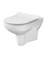 WC-Toilette SLIM Soft-Close CITY-CLEANON Weiß