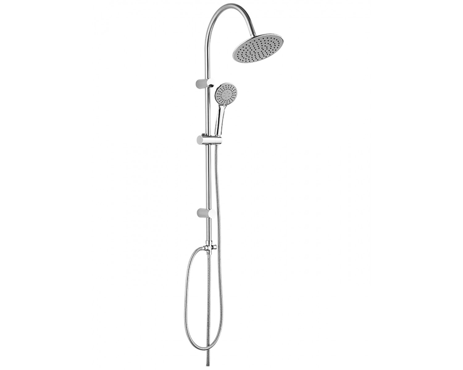 Regendusche ONDO Chrom Handbrause, Duschsystem