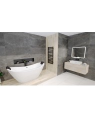 Freistehende Badewanne 180x80 IVAR Acryl Ablauf Click-Clack GRATIS !