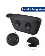 Freistehende Badewanne 180x80 IVAR mit 2x Kopfstütze & Bambus Ablage, Ablauf Click-Clack GRATIS !