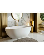 Freistehende Badewanne 160x75 ULF Acryl Ablauf VIEGA Click-Clack GRATIS !
