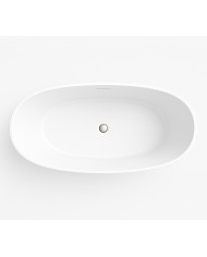 Freistehende Badewanne 160x75 ULF Acryl Ablauf VIEGA Click-Clack GRATIS !