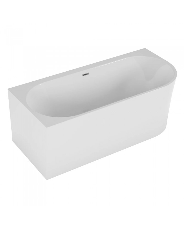 Freistehende Eckbadewannne Badewanne ALVA 170x80 Links Acryl Ablauf Click-Clack GRATIS !