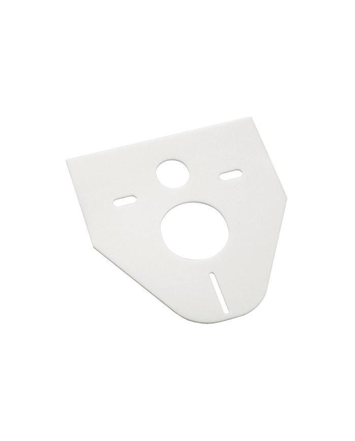 WC-Toilette: Schüssel VIRVEL Weiß mit Klosettsitz Slim Soft-Close Tornado-Spülsystem