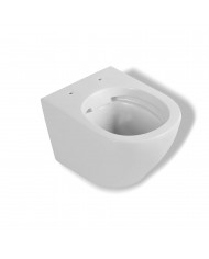 MEGA PACK: Vorwandelement Duofix + Toilette Slim Soft-Close ROLO Weiß + Matte + Wallbox und Platte in Chrom