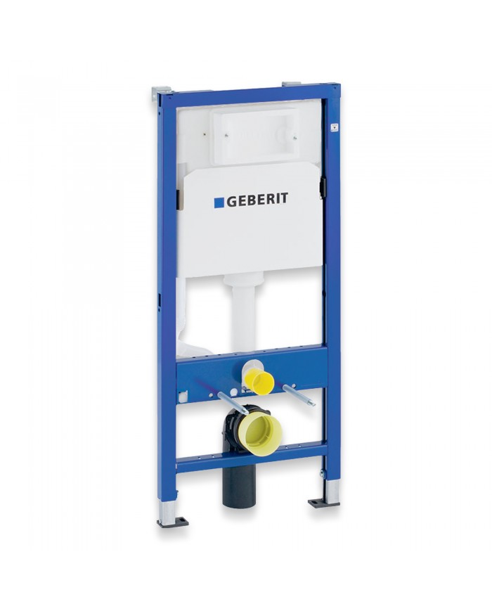 MEGA PACK: Vorwandelement Duofix + Toilette Slim Soft-Close ROLO Weiß + Matte + Wallbox und Platte in Chrom
