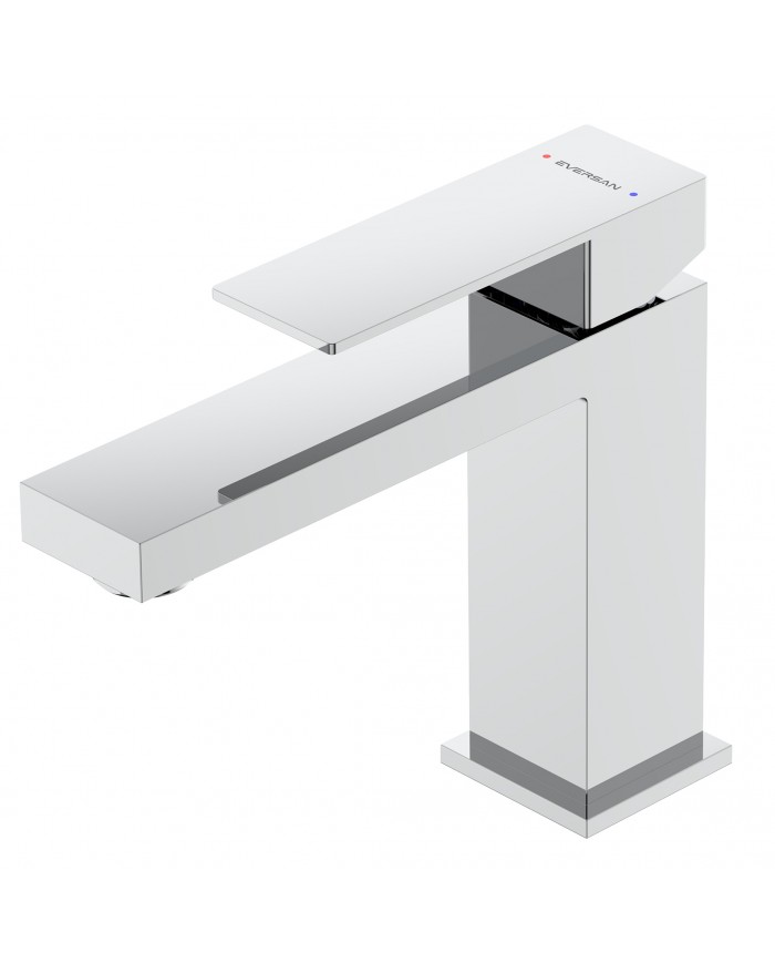 EVERSAN Waschtischarmatur Quadratisch TORIN Kleine Chrom