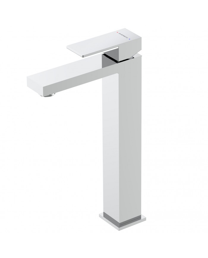  EVERSAN Waschtischarmatur Quadratisch TORIN Hoch Chrom