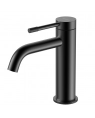 EVERSAN Waschtischarmatur Oval LOKE Kleine Schwarz