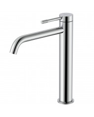 EVERSAN Waschtischarmatur Oval LOKE Hoch Chrom