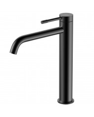 EVERSAN Waschtischarmatur Oval LOKE Hoch Schwarz
