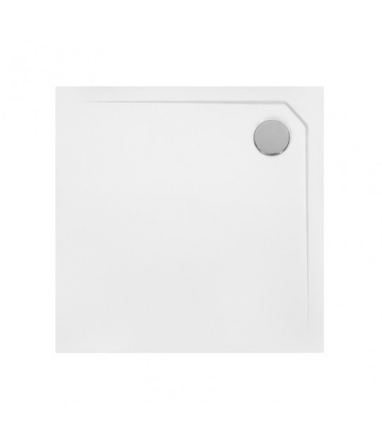 DUSCHWANNE QUADRATISCH 90x90 ACRO MINERAL Ablaufgarnitur GRATIS !