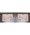 ECKBADEWANNE SLIM 150x85 LINKS INTIMAS Ablaufgarnitur + Füße GRATIS !