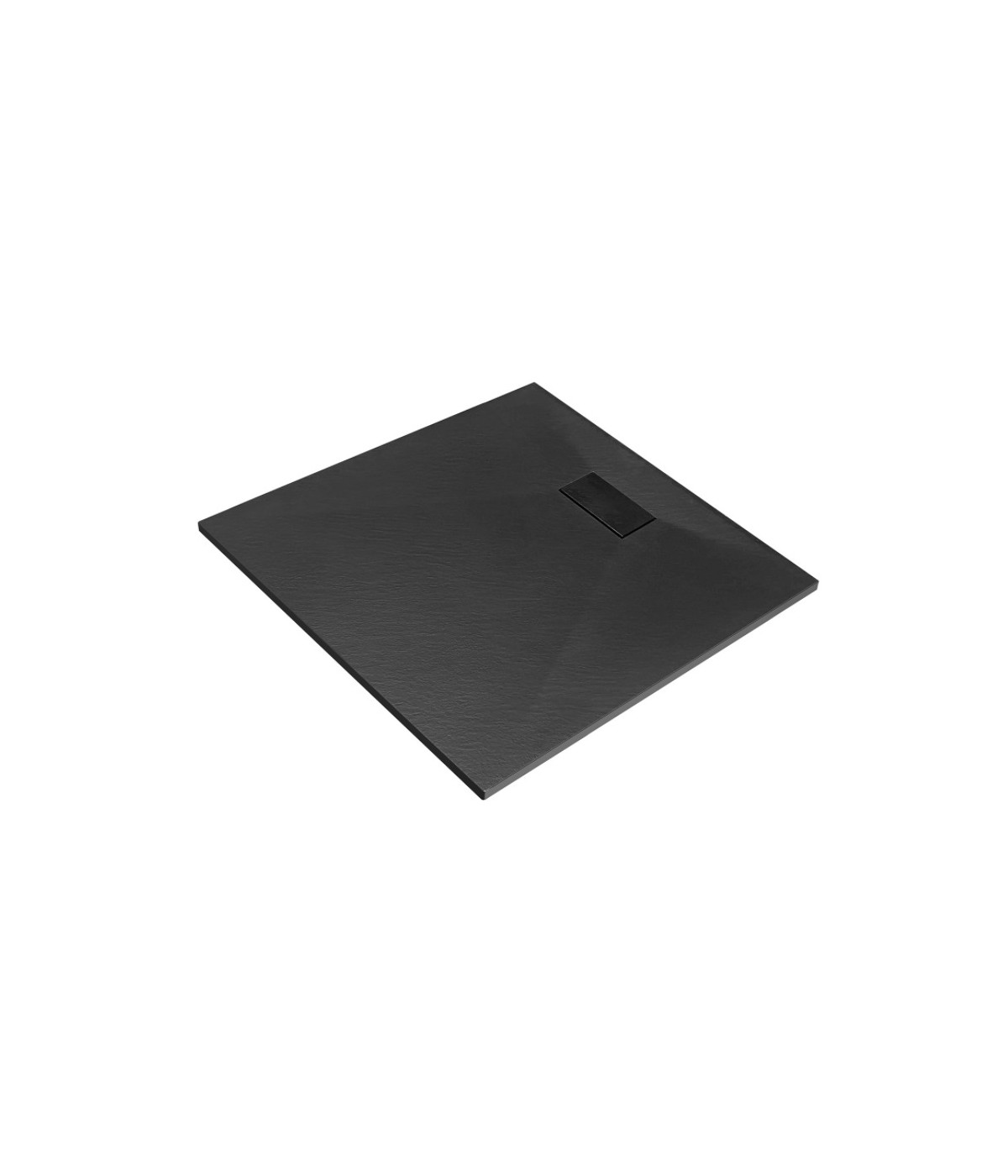 DUSCHWANNE QUADRATISCH 80x80 VEXOS SCHWARZ Ablaufgarnitur GRATIS !