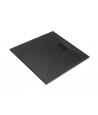 DUSCHWANNE QUADRATISCH 90x90 VEXOS SCHWARZ Ablaufgarnitur GRATIS !