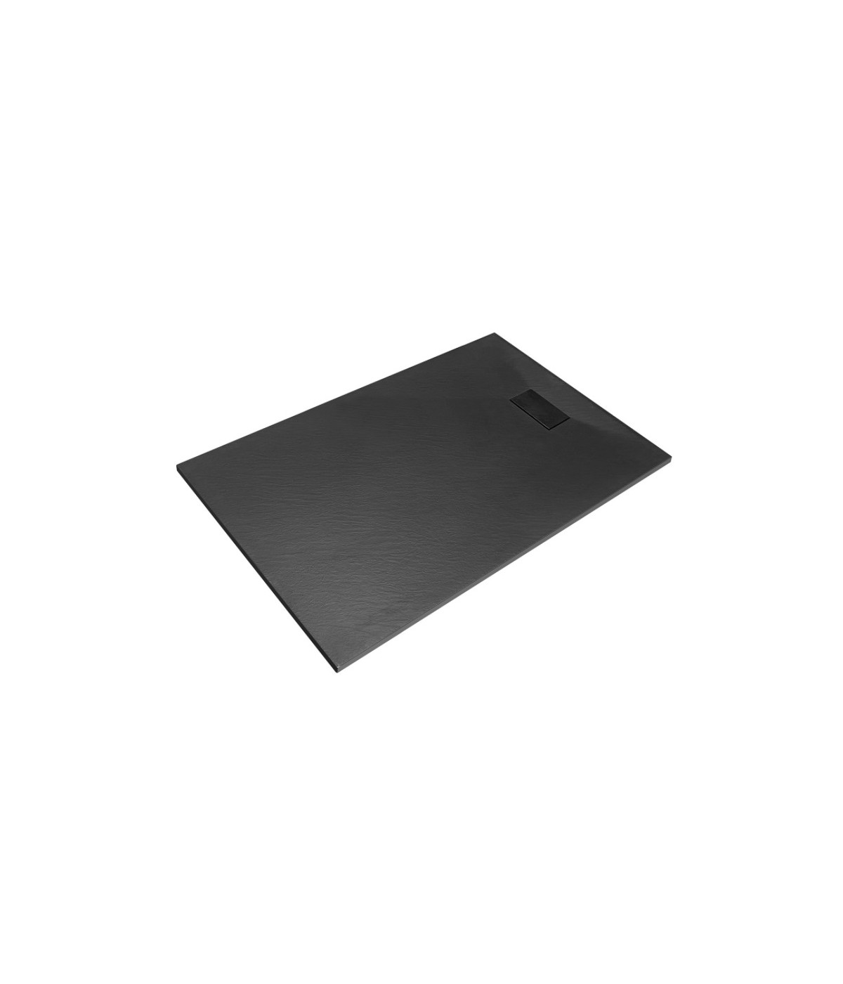 DUSCHWANNE RECHTECK 100x80 VEXOS SCHWARZ Ablaufgarnitur GRATIS !