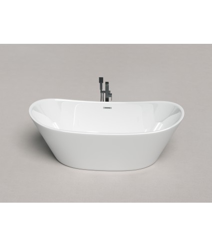 Freistehende Badewanne 170 x 80 Acryl Ablauf Click-Clack GRATIS !