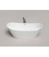 Freistehende Badewanne 170 x 80 Acryl Ablauf Click-Clack GRATIS !