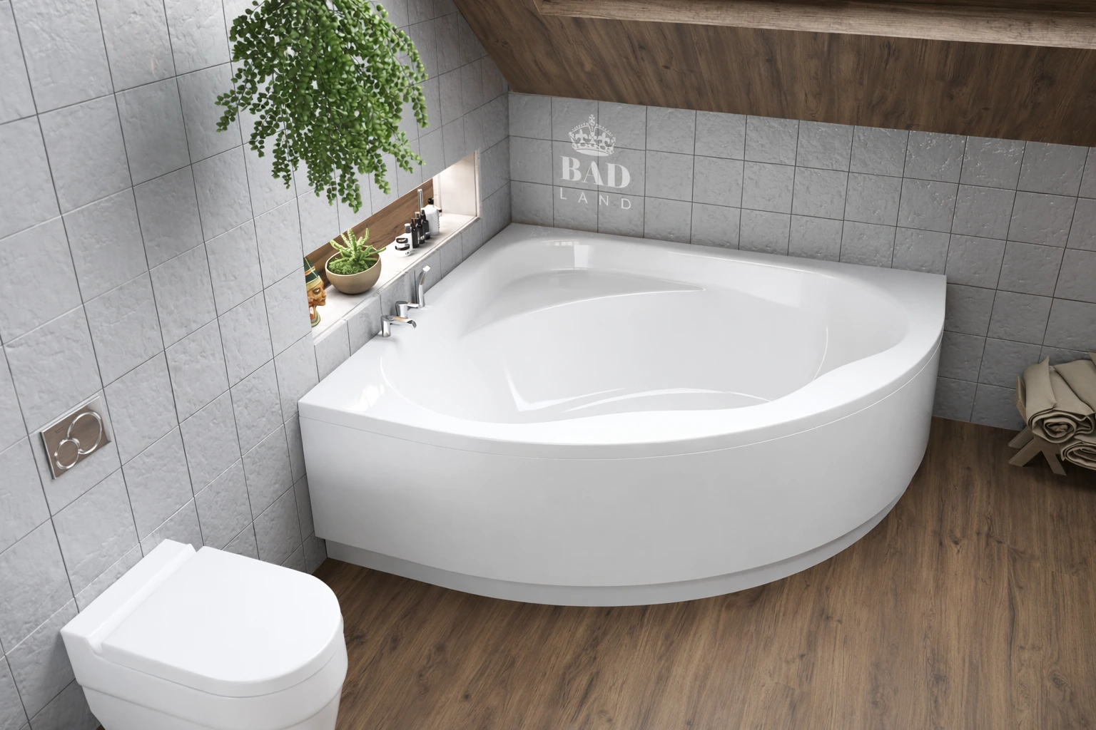 Eckbadewanne 150x150 STANDARDO